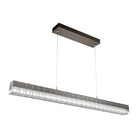Hammerton Studio - Asscher Linear Suspension - PLB0080-48-FB-AC-CA1-L1 | Montreal Lighting & Hardware