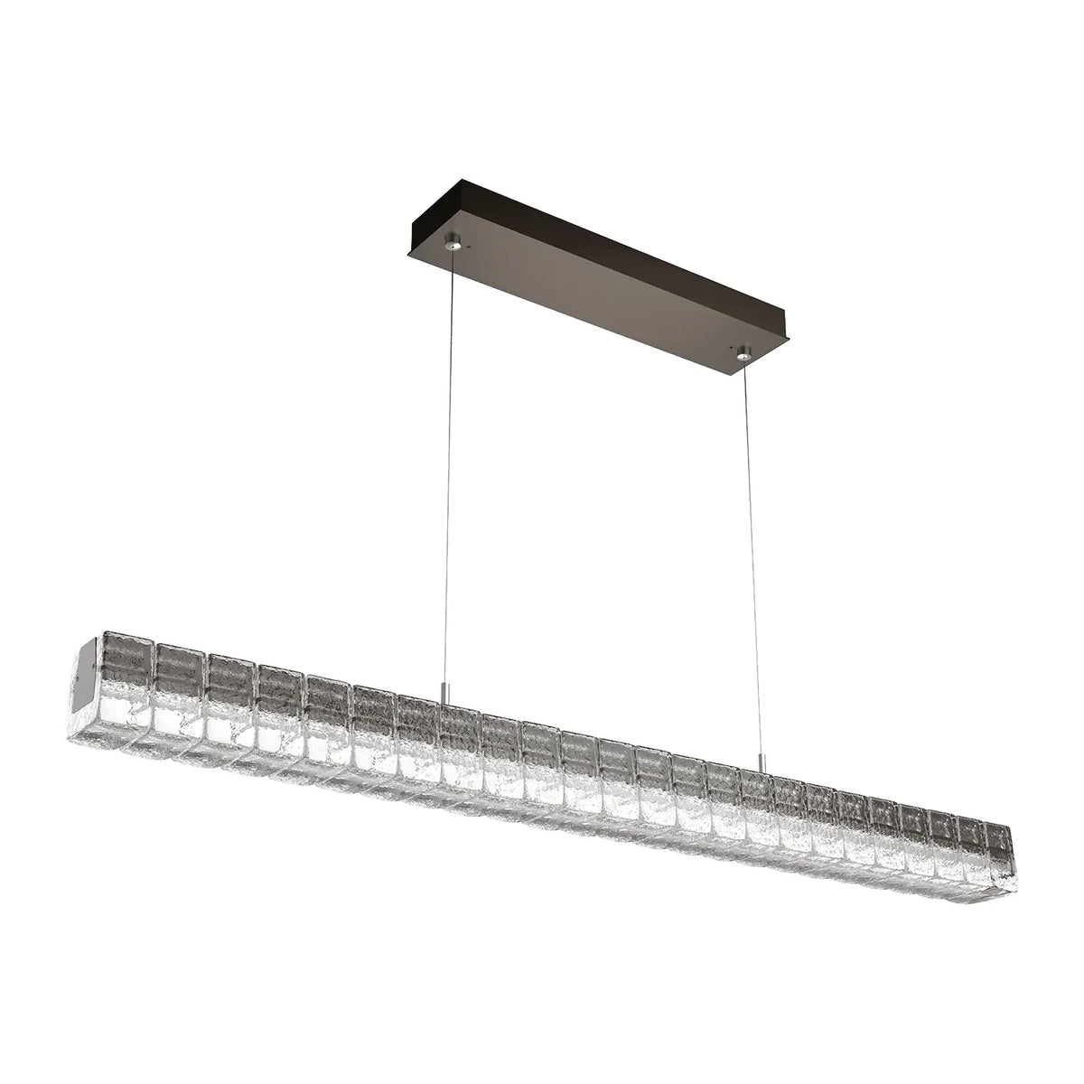 Hammerton Studio - Asscher Linear Suspension - PLB0080-48-FB-AC-CA1-L1 | Montreal Lighting & Hardware