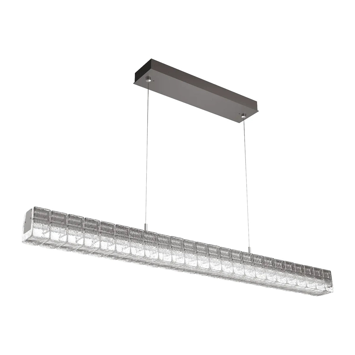 Hammerton Studio - Asscher Linear Suspension - PLB0080-48-GP-AC-CA1-L1 | Montreal Lighting & Hardware