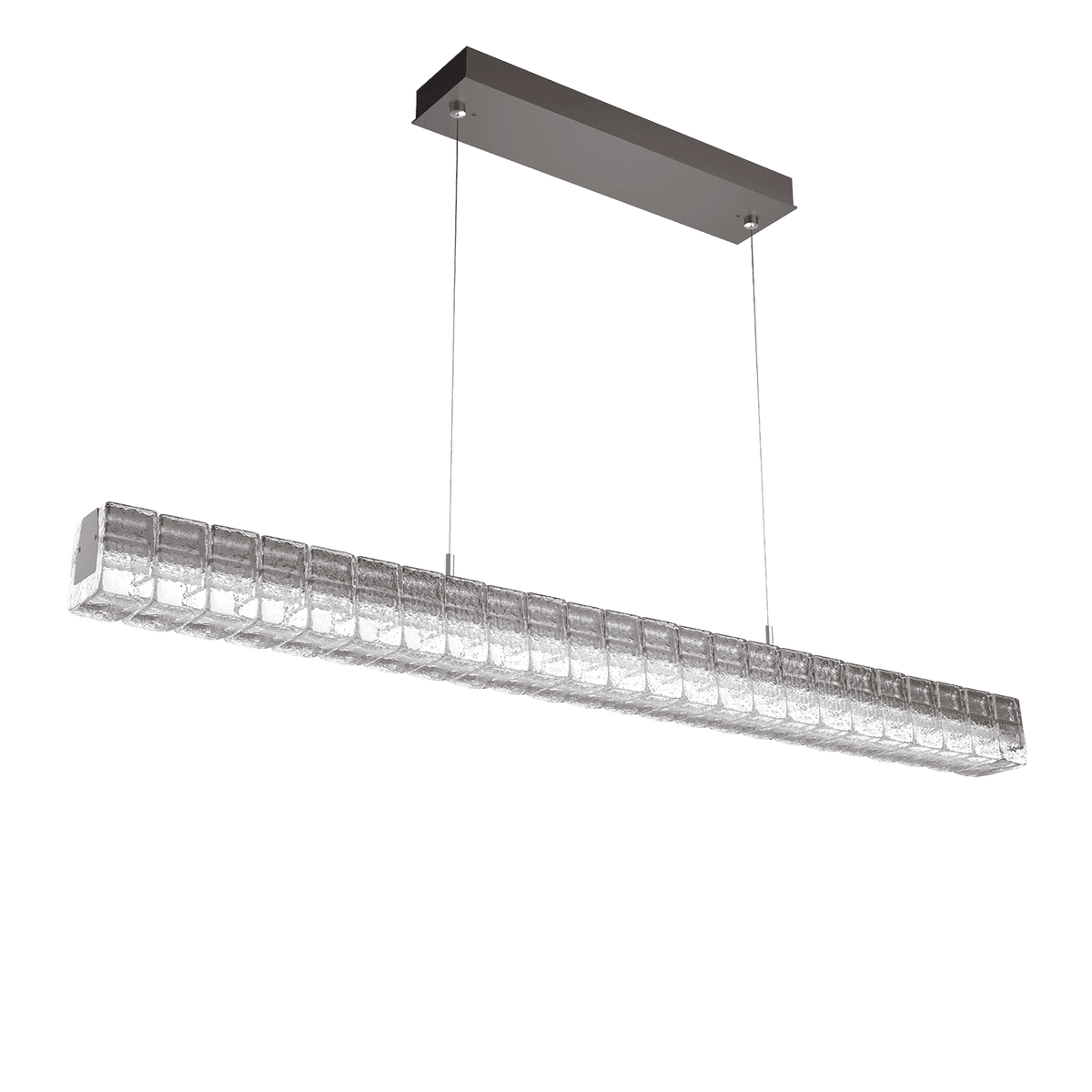 Hammerton Studio - Asscher Linear Suspension - PLB0080-48-GP-AC-CA1-L1 | Montreal Lighting & Hardware