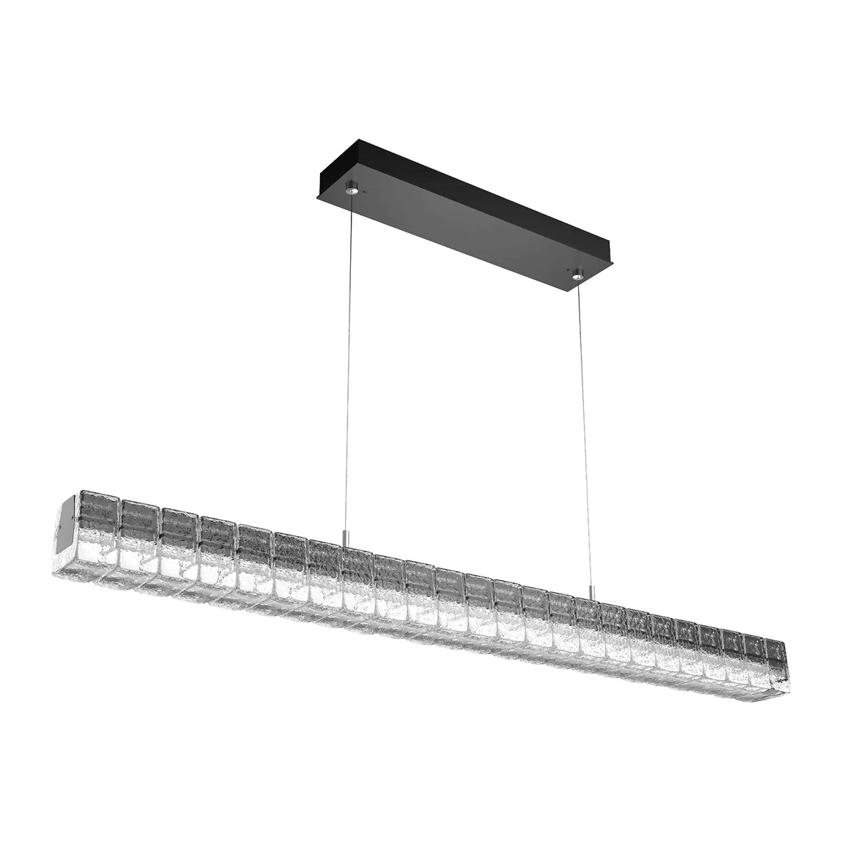 Hammerton Studio - Asscher Linear Suspension - PLB0080-48-MB-AC-CA1-L1 | Montreal Lighting & Hardware