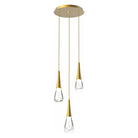 Hammerton Studio - Raindrop Round Multi-Port - CHB0078-03-BB-C-C01-L1 | Montreal Lighting & Hardware