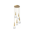Hammerton Studio - Raindrop Round Multi-Port - CHB0078-03-BB-C-C01-L1 | Montreal Lighting & Hardware