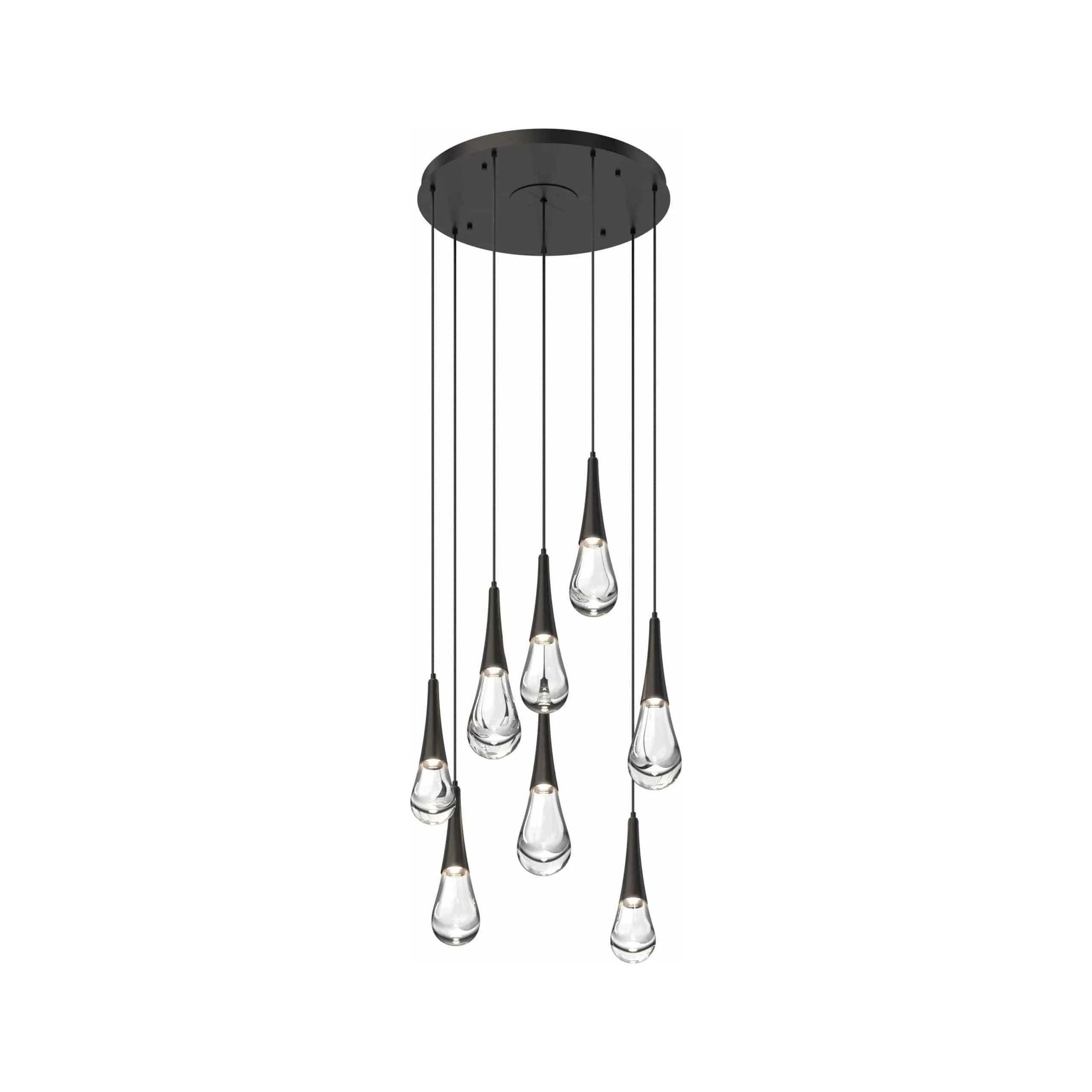 Hammerton Studio - Raindrop Round Multi-Port - CHB0078-03-BB-C-C01-L1 | Montreal Lighting & Hardware