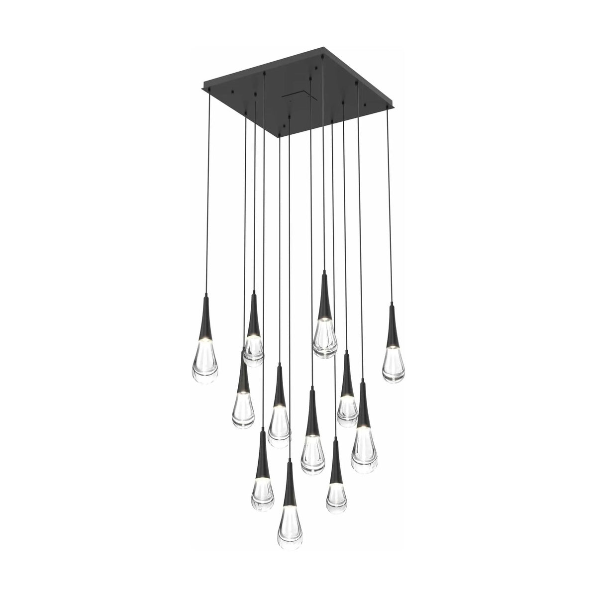 Hammerton Studio - Raindrop Square Multi-Port - CHB0078-12-BB-C-C01-L1 | Montreal Lighting & Hardware
