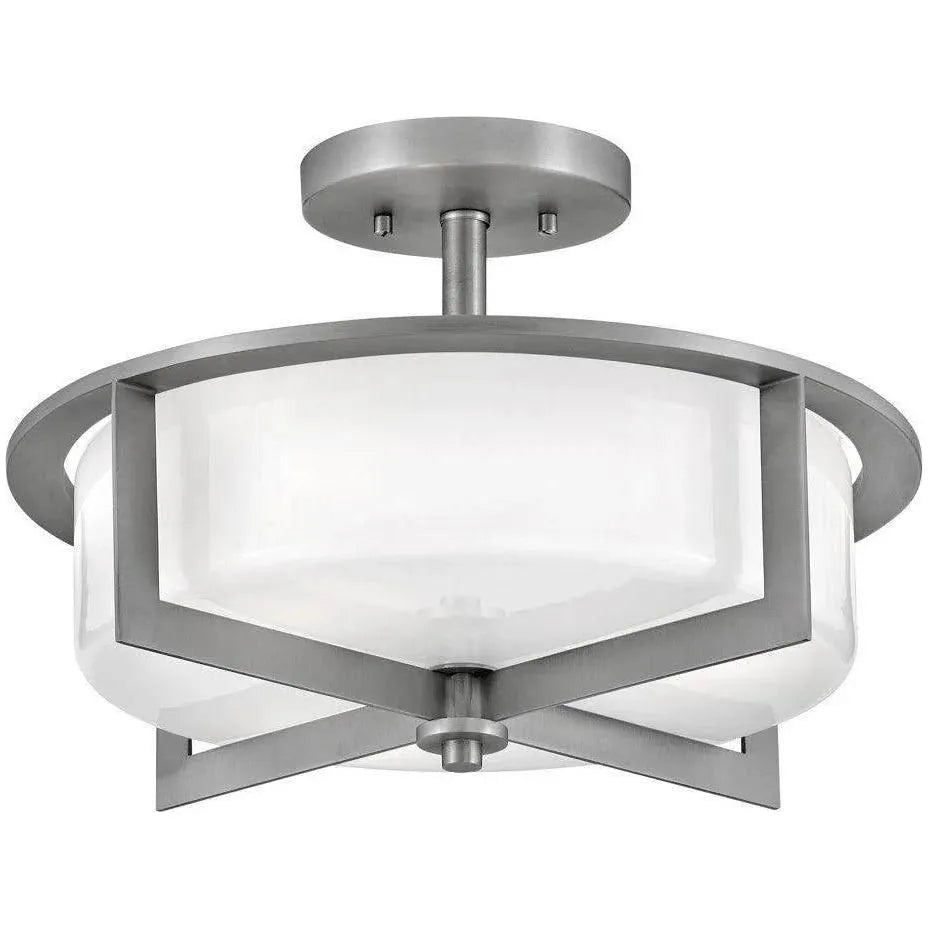 Hinkley Lighting - Baxley LED Semi-Flush Mount - 42033AN | Montreal Lighting & Hardware