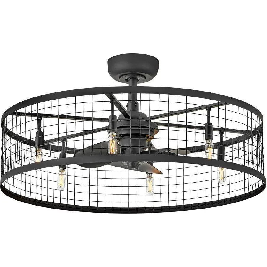 Hinkley Lighting - Finnigan LED Fandelier - 904724FMB-LIA | Montreal Lighting & Hardware