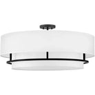 Hinkley Lighting - Graham LED Semi-Flush Mount - 38895BK | Montreal Lighting & Hardware