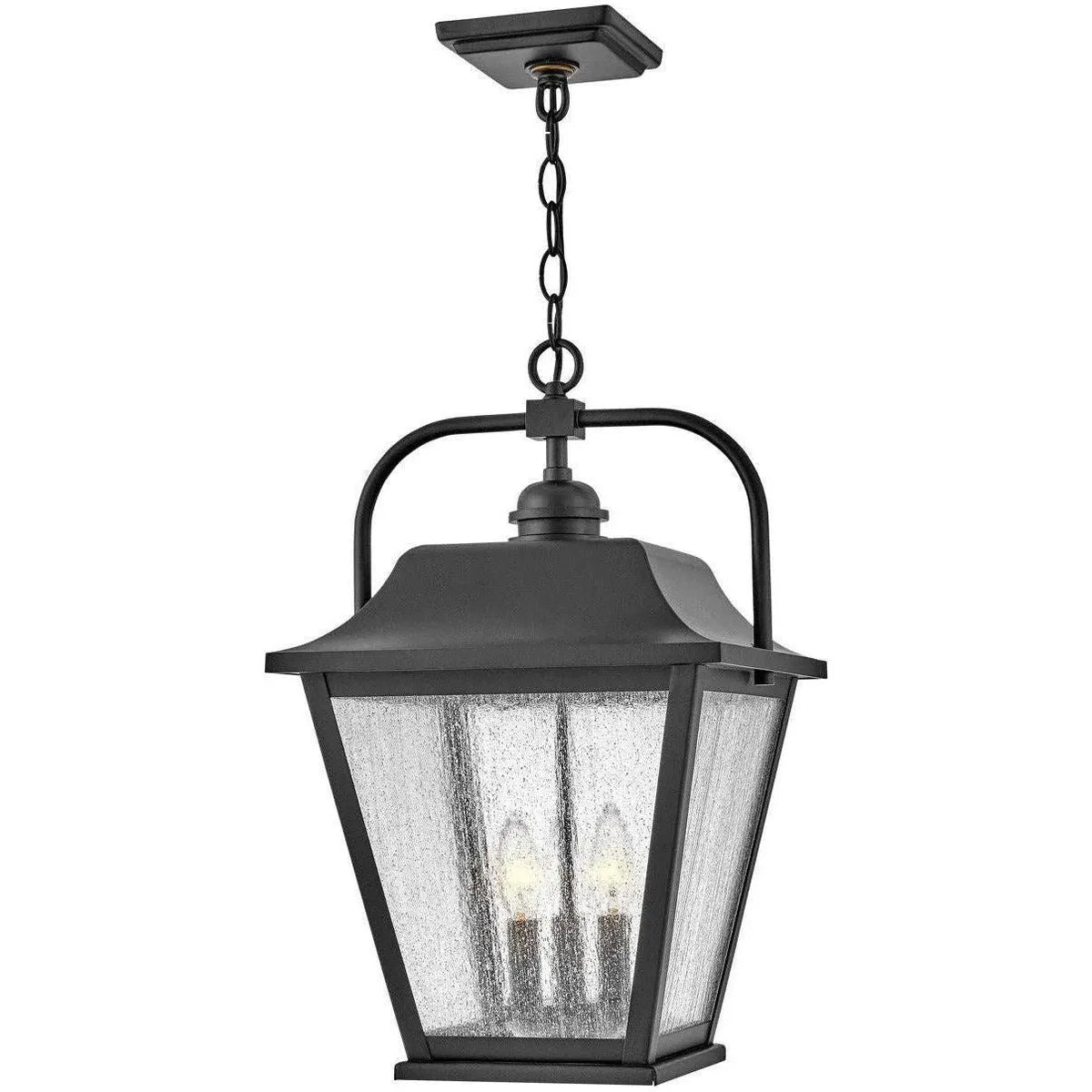 Hinkley Lighting - Kingston LED Hanging Lantern - 10012BK | Montreal Lighting & Hardware