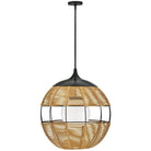 Hinkley Lighting - Maddox LED Hanging Lantern - 19675BK-NAT | Montreal Lighting & Hardware
