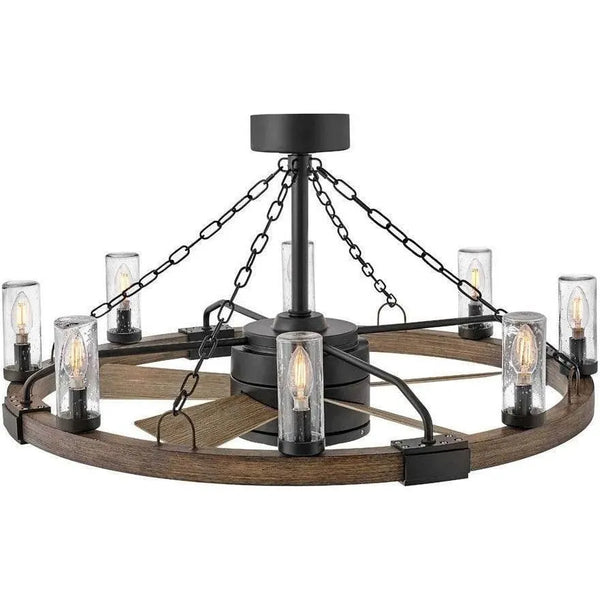 Sawyer with LED Fandelier