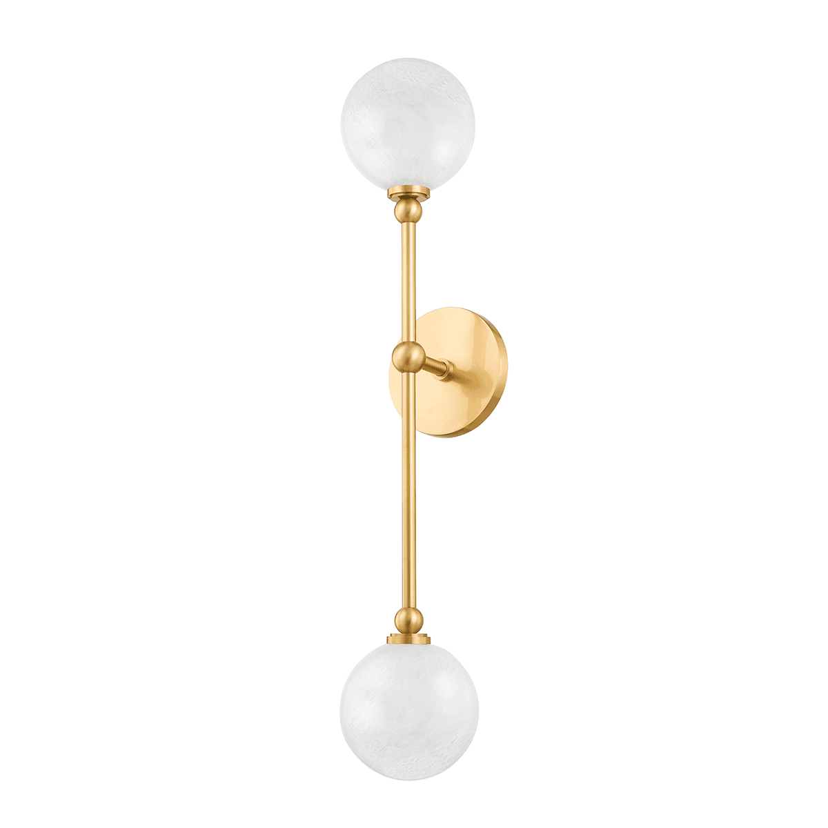 Hudson Valley Lighting - Andrews LED Wall Sconce - 4802-AGB | Montreal Lighting & Hardware