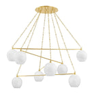 Hudson Valley Lighting - Asbury Park Chandelier - 9155-AGB | Montreal Lighting & Hardware