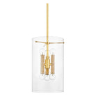 Hudson Valley Lighting - Barlow Lantern - BKO800-AGB | Montreal Lighting & Hardware