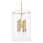 Hudson Valley Lighting - Barlow Lantern - BKO801-AGB | Montreal Lighting & Hardware