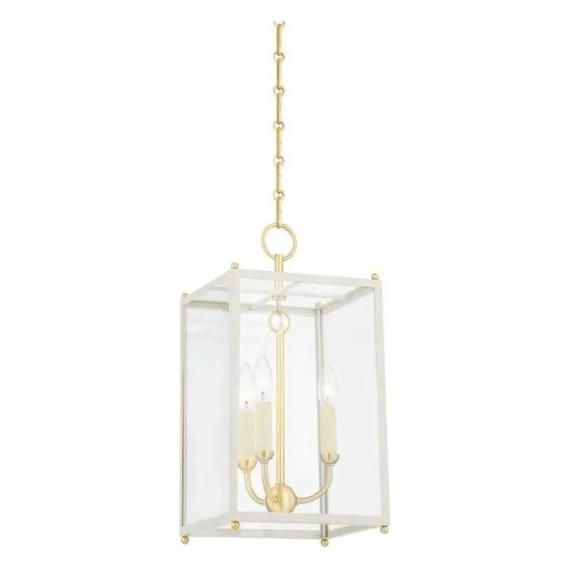 Hudson Valley Lighting - Chaselton Lantern - MDS1200-AGB/OW | Montreal Lighting & Hardware
