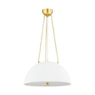 Hudson Valley Lighting - Chiswick Pendant - MDS1100-AGB/WP | Montreal Lighting & Hardware