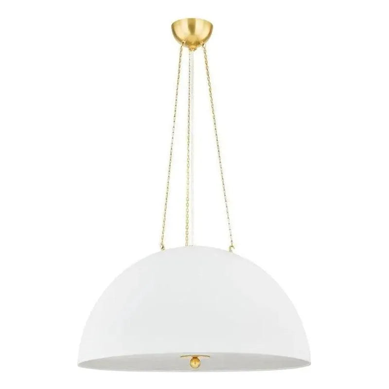 Hudson Valley Lighting - Chiswick Pendant - MDS1101-AGB/WP | Montreal Lighting & Hardware