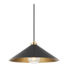 Hudson Valley Lighting - Clivedon Pendant - MDS1402-AGB/DB | Montreal Lighting & Hardware