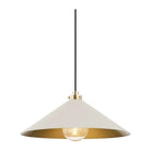 Hudson Valley Lighting - Clivedon Pendant - MDS1402-AGB/OW | Montreal Lighting & Hardware