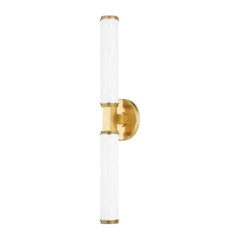 Hudson Valley Lighting - Cromwell LED Wall Sconce - 8723-AGB | Montreal Lighting & Hardware