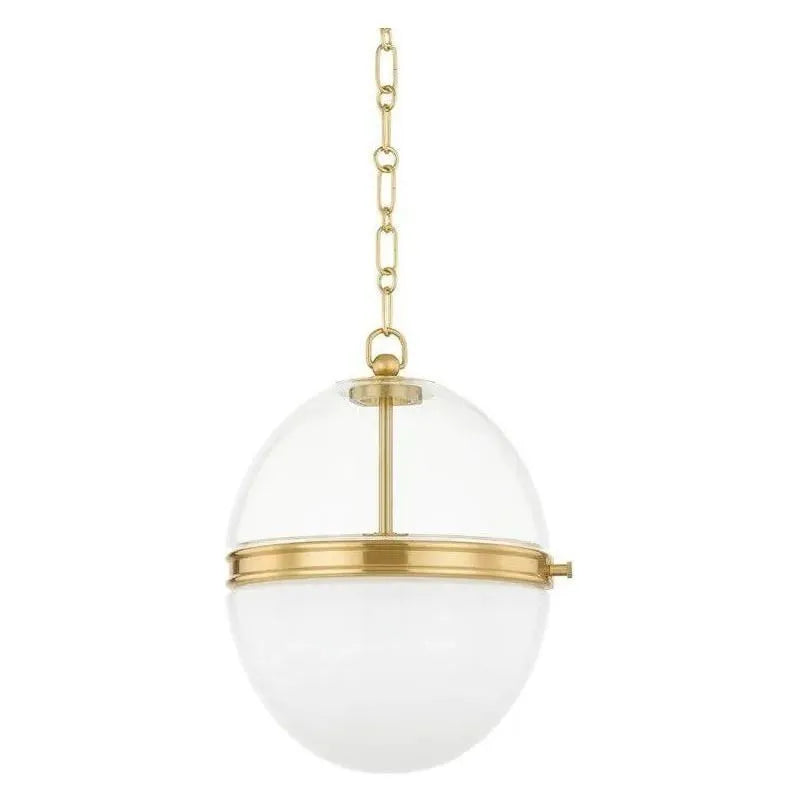 Hudson Valley Lighting - Donnell Pendant - 3815-AGB | Montreal Lighting & Hardware