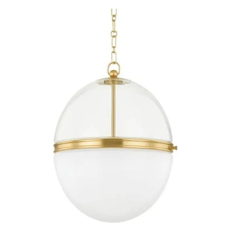 Hudson Valley Lighting - Donnell Pendant - 3821-AGB | Montreal Lighting & Hardware
