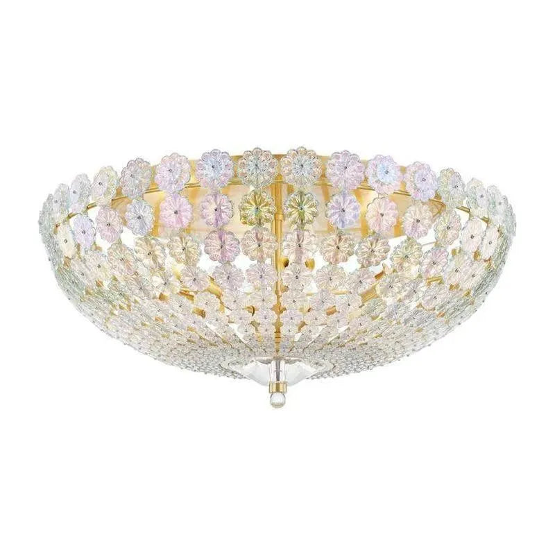 Hudson Valley Lighting - Floral Park Flush Mount - 8222-AGB | Montreal Lighting & Hardware