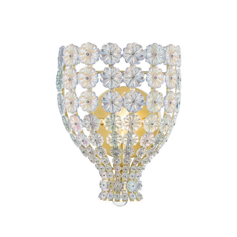 Hudson Valley Lighting - Floral Park Wall Sconce - 8201-AGB | Montreal Lighting & Hardware
