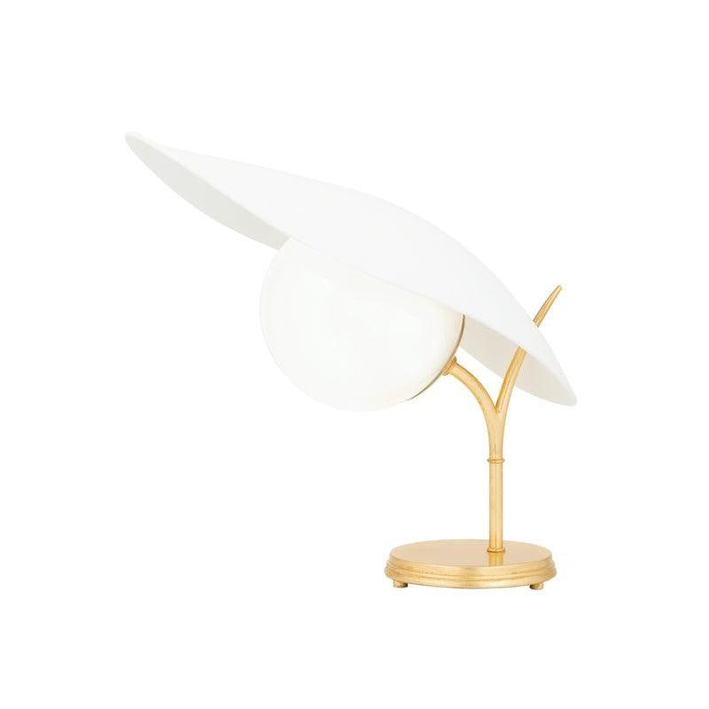Hudson Valley Lighting - Frond Table Lamp - KBS1749201-GL/TWH | Montreal Lighting & Hardware