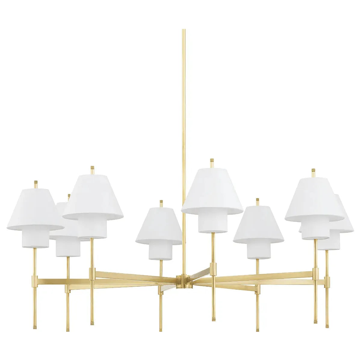 Hudson Valley Lighting - Glenmoore Chandelier - PI1899812-AGB | Montreal Lighting & Hardware