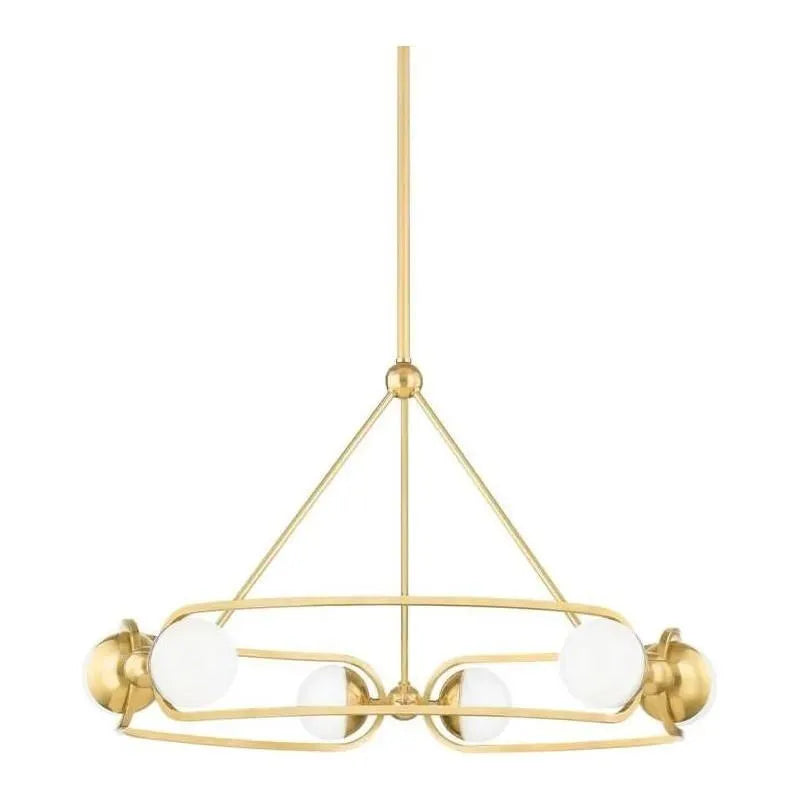 Hudson Valley Lighting - Hartford LED Chandelier - 2531-AGB | Montreal Lighting & Hardware