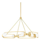 Hudson Valley Lighting - Hartford LED Chandelier - 2541-AGB | Montreal Lighting & Hardware