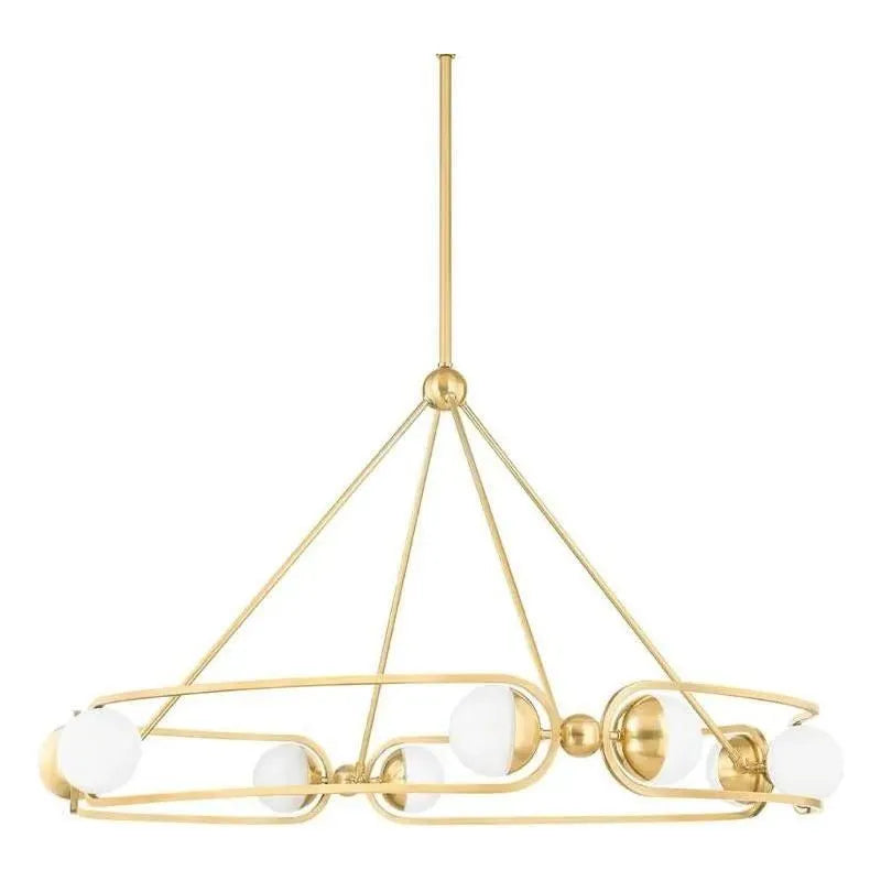 Hudson Valley Lighting - Hartford LED Chandelier - 2531-AGB | Montreal Lighting & Hardware