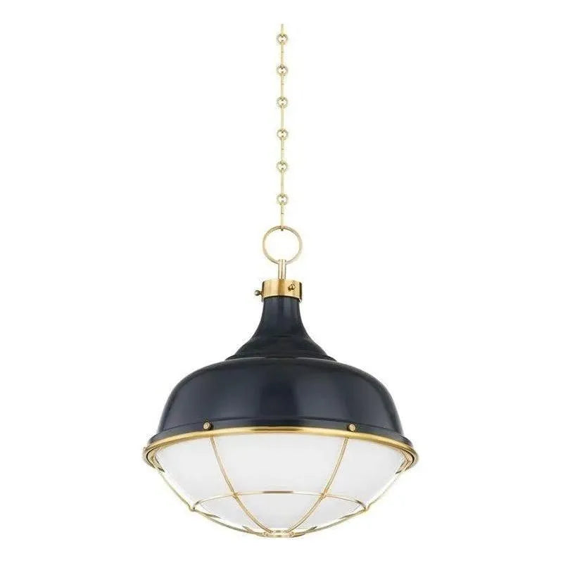 Hudson Valley Lighting - Holkham Pendant - MDS1502-AGB/DB | Montreal Lighting & Hardware