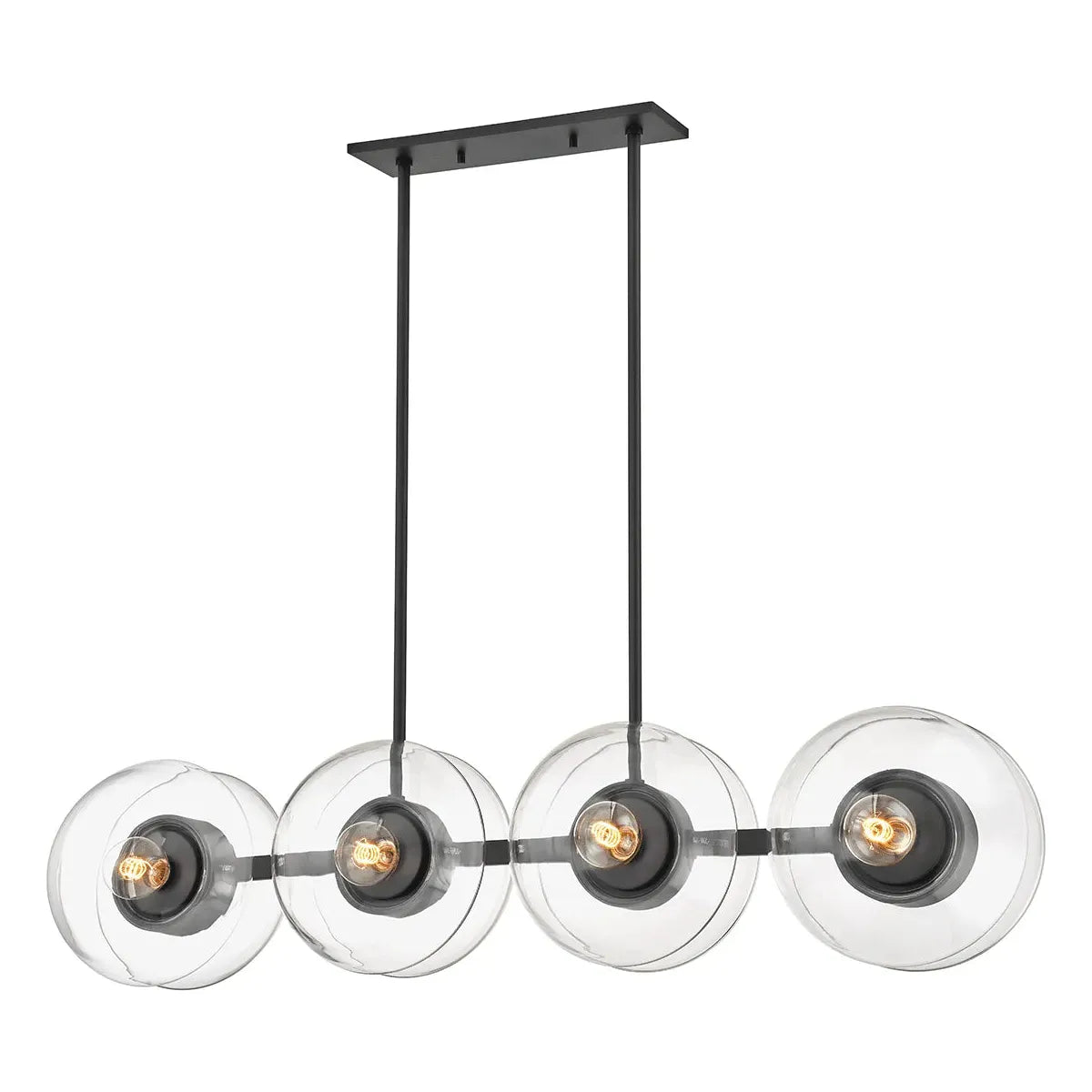 Hudson Valley Lighting - Kert Island Pendant - 9450-AGB | Montreal Lighting & Hardware