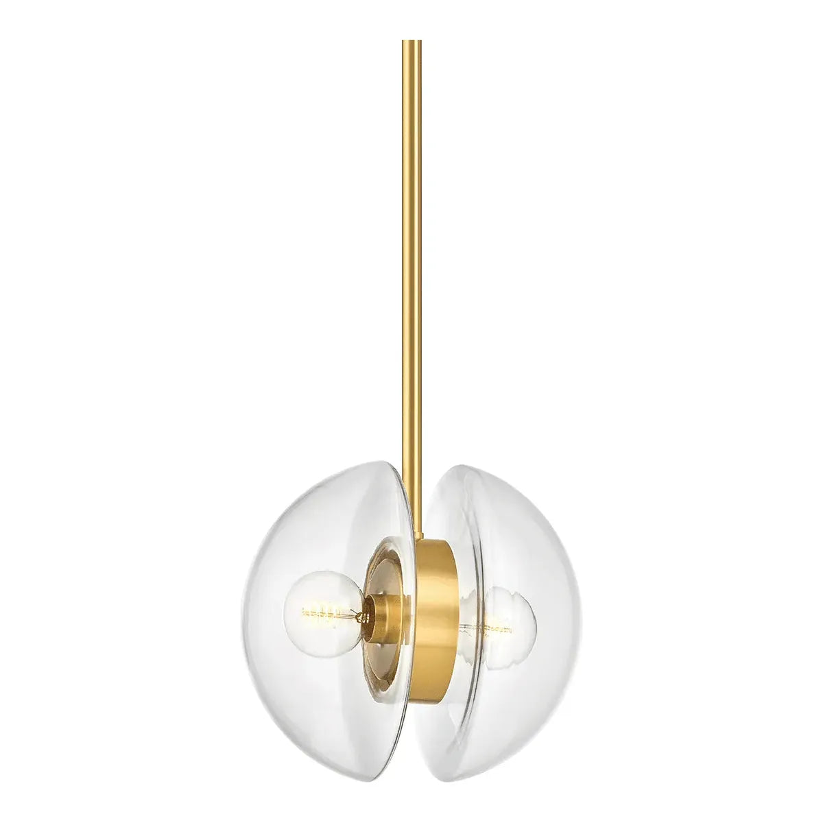 Hudson Valley Lighting - Kert Pendant - 9412-AGB | Montreal Lighting & Hardware