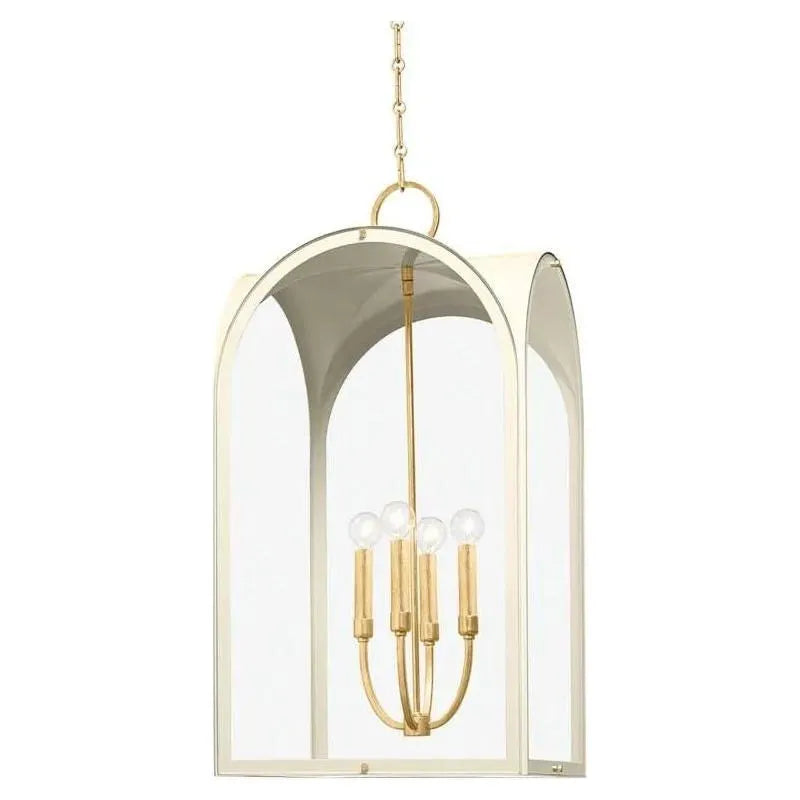 Hudson Valley Lighting - Lincroft Lantern - 6613-VGL/SSD | Montreal Lighting & Hardware