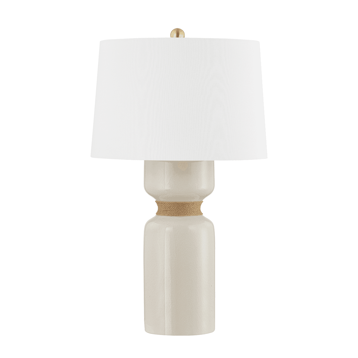Hudson Valley Lighting - Mindy Table Lamp - BKO1101-AGB/CIC | Montreal Lighting & Hardware