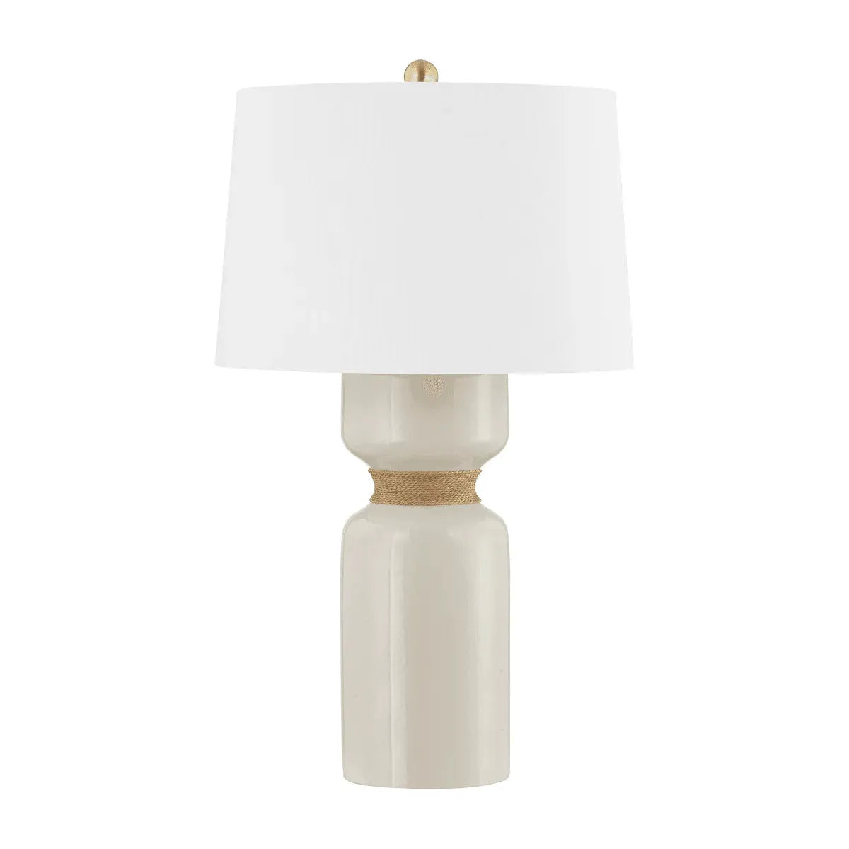 Hudson Valley Lighting - Mindy Table Lamp - BKO1101-AGB/CIC | Montreal Lighting & Hardware