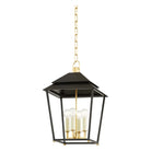 Hudson Valley Lighting - Natick Lantern - 5119-AGB/SBK | Montreal Lighting & Hardware