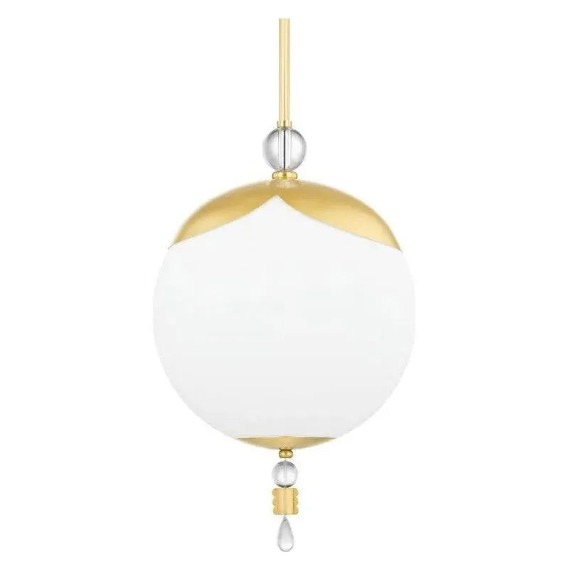 Hudson Valley Lighting - Perla Pendant - KBS1748701L-AGB | Montreal Lighting & Hardware