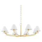 Hudson Valley Lighting - Stacey Chandelier - BKO902-AGB | Montreal Lighting & Hardware