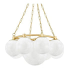 Hudson Valley Lighting - Thornwood Chandelier - 5229-AGB | Montreal Lighting & Hardware