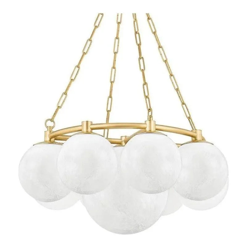 Hudson Valley Lighting - Thornwood Chandelier - 5229-AGB | Montreal Lighting & Hardware