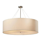 Justice Designs - Classic Pendant - FAB-9590-CREM-NCKL | Montreal Lighting & Hardware