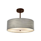 Justice Designs - Classic Pendant - FAB-9590-CREM-NCKL | Montreal Lighting & Hardware