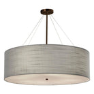 Justice Designs - Classic Pendant - FAB-9590-CREM-NCKL | Montreal Lighting & Hardware