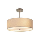 Justice Designs - Classic Pendant - FAB-9590-CREM-NCKL | Montreal Lighting & Hardware