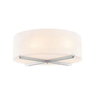 Justice Designs - Crossbar Flush-Mount - ACR-9523-OPAL-NCKL | Montreal Lighting & Hardware